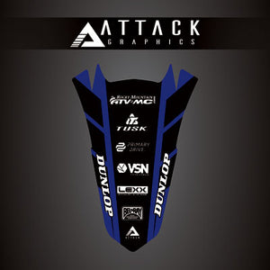 Attack Graphics 207-127-0004 Renegade Rear Fender Decal  YZ Blue