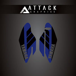 Attack Graphics 207-125-0030 Renegade Lower Fork Guard Decal  YZ Blue
