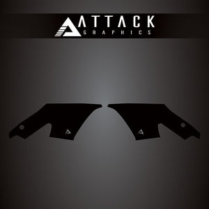 Attack Graphics 210-274-0013 Tank Protection Decals Sides Black