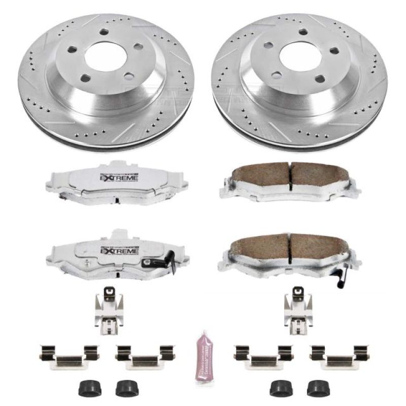 PowerStop K1568-26 98-02 fits Chevrolet Camaro Rear Z26 Street Warrior Brake Kit