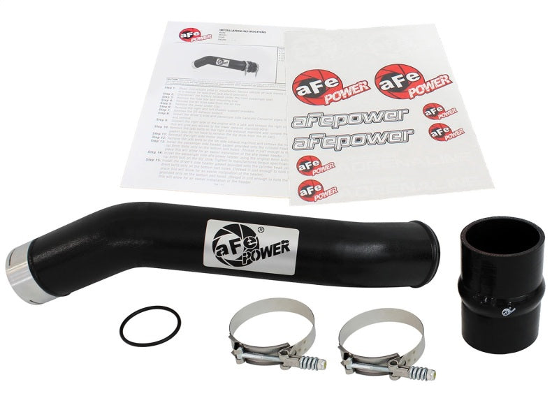 AFE 46-20148-B unner Intercooler Hot Side Tube, 11-15 fits Ford Diesel Trucks V