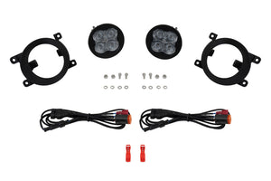 Diode Dynamics 13-15 Toyota RAV4 SS3 LED Foxbeam Fog Light Kit