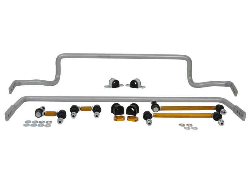 Whiteline BMK007 fits Mitsubishi 08-17 Lancer Front & Rear Sway Bar Kit