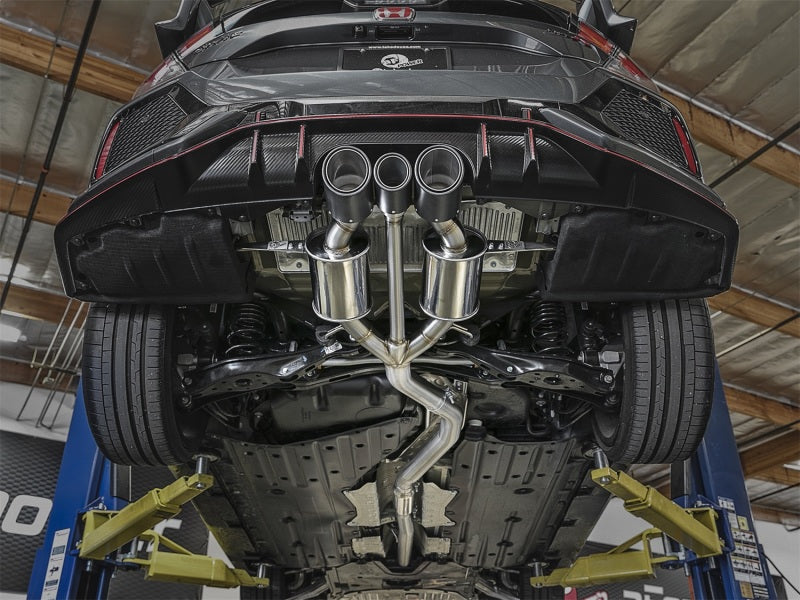 AFE 49-36616-C Takeda 2-1/2in to 2-1/4in 304SS Catback Dual-Exit Exhaust 17+ fi