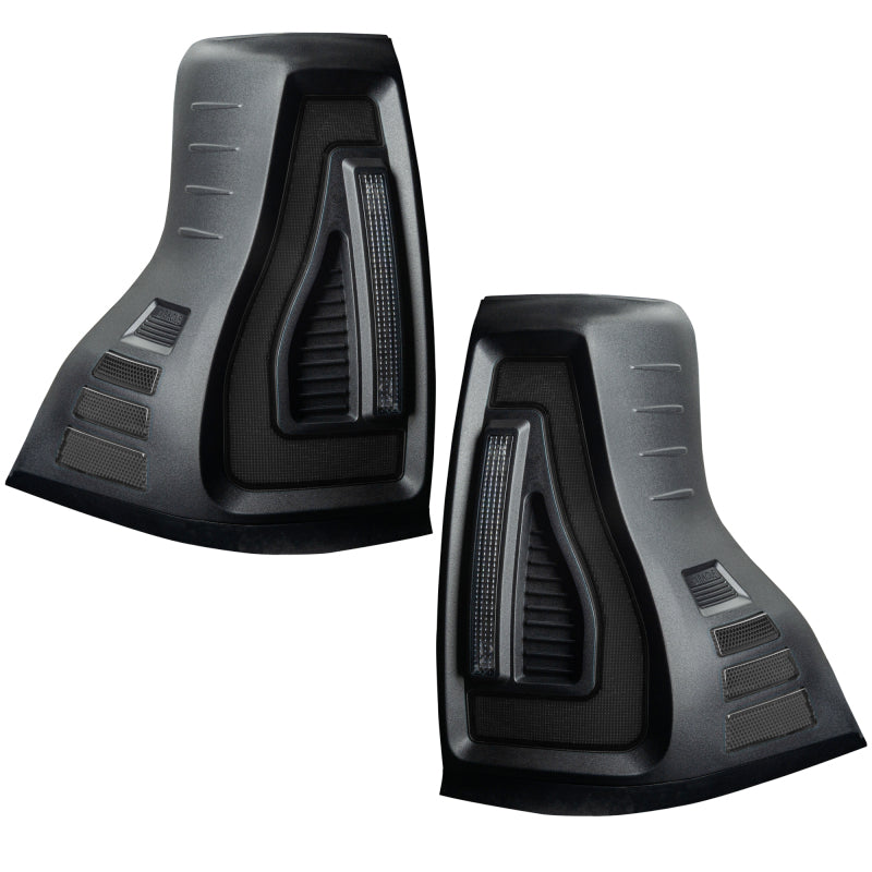 ORACLE Lighting 5931-504-T Oracle 10-23 fits Lexus GX460 and Toyota Prado Flush Lensless LED Tail Lights - Blk Series
