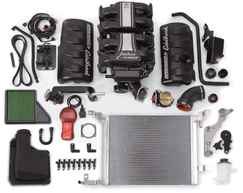 Edelbrock 1582 Supercharger Stage 1 - Street Kit 2010-2010 fits Ford Mustang 4 6L 3V w/ Tuner