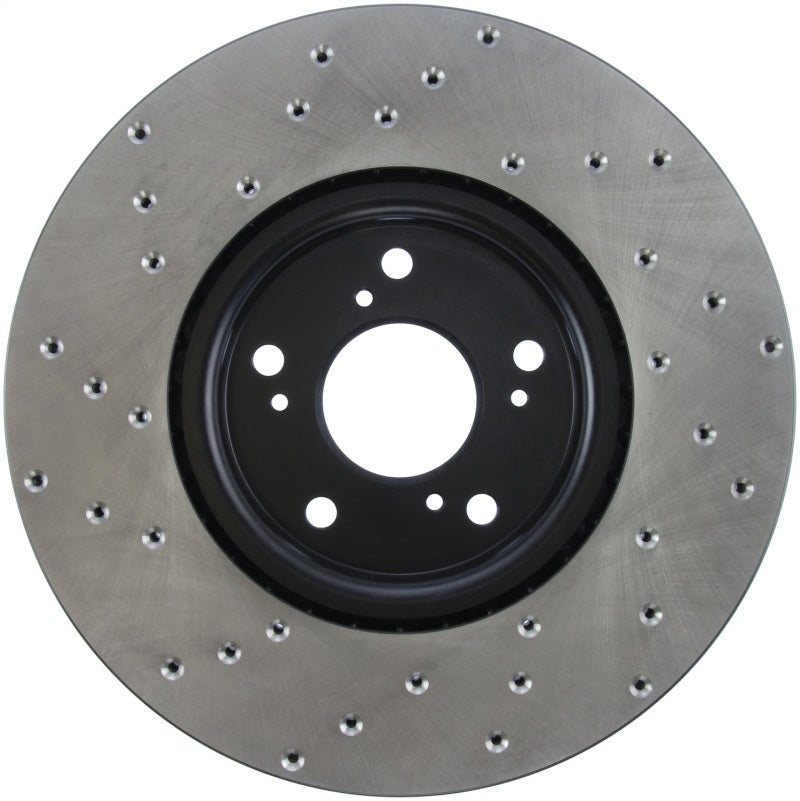 Stoptech 128.40062L 04-08 fits Acura TL/TL-S Brembo Drilled Left Front Rotor