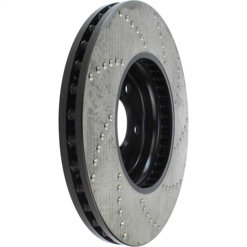 Stoptech 128.33123CR 08-11 Audi A5 Quattro / 09-12 Audi A4 Quattro Sport Cryo Drilled Right Front Rotor