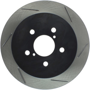 Stoptech 126.47026SL Power Slot 06-08 Subaru Legacy Wagon/Sedan 2.5i Rear Left SportStop Slotted Rotor