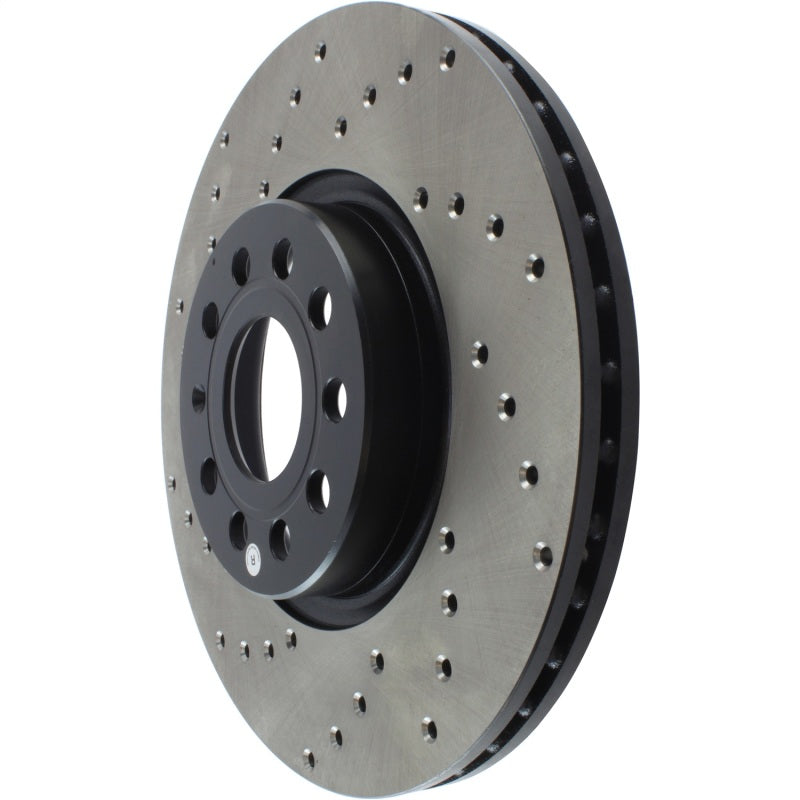 Stoptech 128.33098CR 06-13 Audi A3/08-09 TT / 06-09 VW GTI Mk V Cryo-Stop Right Front Drilled Rotor