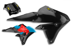 Cycra 1CYC-1778-12 15-19 fits Yamaha WR250F Powerflow Radiator Shrouds - Black