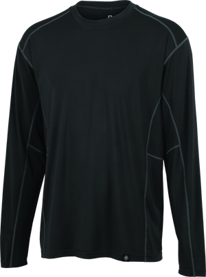 FIRSTGEAR 527587 Base Layer Shirt Lightweight Long-Sleeve Dark Grey - Medium