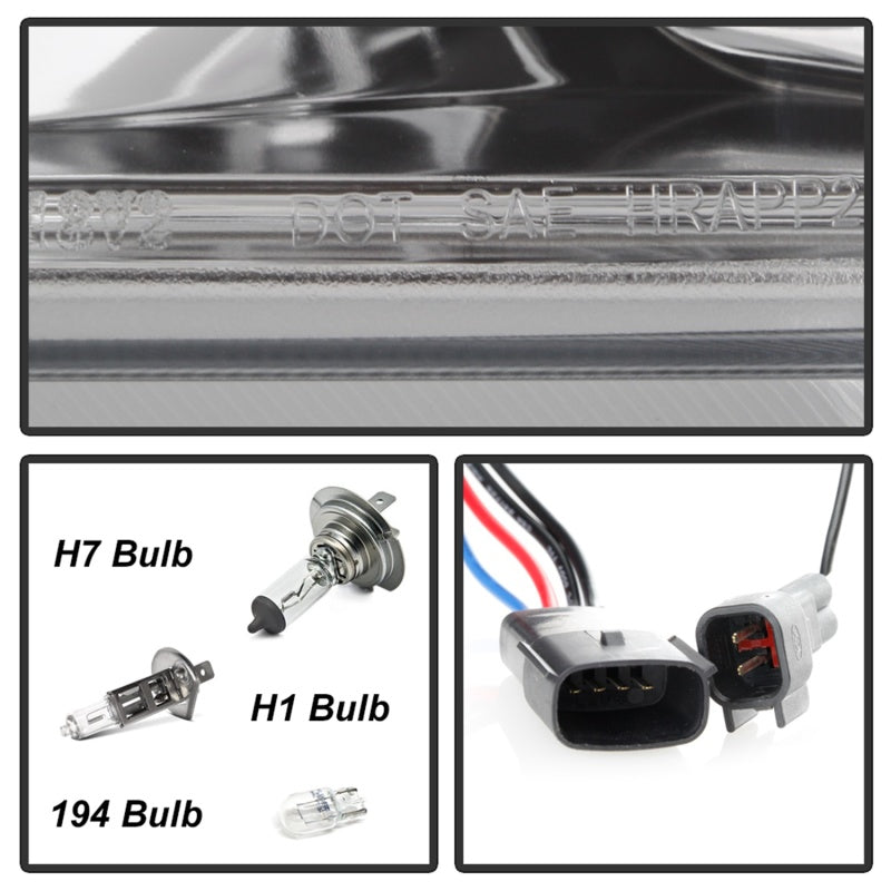 Spyder 5086617 Signature fits Ford 18-19 F150 (Halogen Model) Projector Headlig