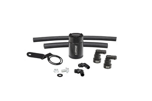 CORSA Performance CC0014 Corsa Performance 2015-2017 fits Ford Mustang 3 oz. Aluminum Oil Catch Can W/ Mounting Bracket
