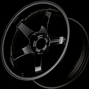 Advan YAQ0J29M9P GT PV 20x9.5 / +29 Offset / 5x112 / 66.5mm Hub Bore Racing Gloss Black