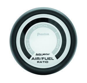 AutoMeter 5775 Autometer Phantom 52mm Electronic Air Fuel Ratio Gauge
