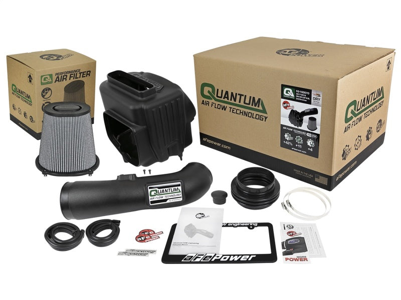 AFE 53-10007D m Pro DRY S Cold Air Intake System 17-18 fits GM/fits Chevy Duram