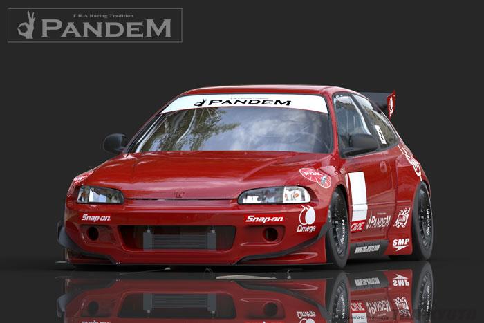 GReddy 17050113 92-95 fits Honda Civic EG Hatchback Pandem Rocket Bunny Side Ski