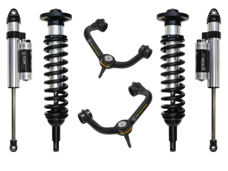 ICON K93023T fits Ford 04-08 F-150 4WD 0-2.63in Stage 4 Suspension System w/Tubular Uca