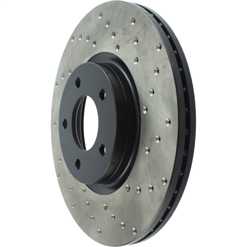 Stoptech 128.45078CL 2007-2013 Mazda 3 2.3L Cryo Drilled Left Front Brake Rotor