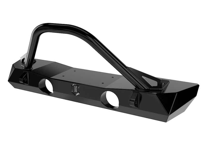 ICON 25212 fits Jeep 07-18 Wrangler JK Pro Series Front Bumper w/Bar/Tabs