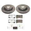 PowerStop K8844-26 17-21 fits Tesla 3 Front Z26 Street Brake Kit