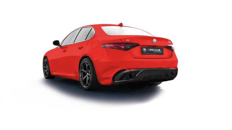 Remus 025017 1500 2016 fits Alfa Romeo Giulia Veloce Q4 AWD 2.0L Turbo Multiair Axle Back Exhaust (Tail Pipes Req)