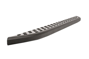 Dee Zee DZ16203 Deezee Universal Running Board Universal Cross Utility Vehicle NXc (Stainless Top w Blk Trim)