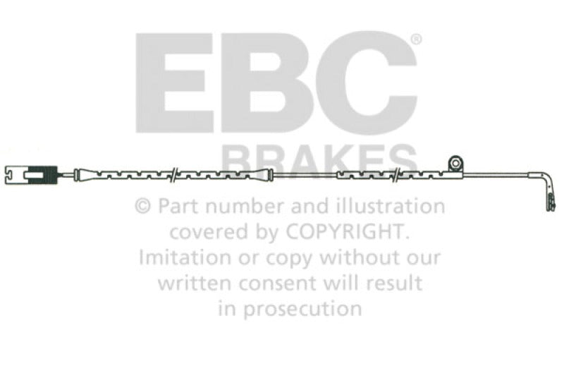 EBC EFA111 fits BMW 00 2003-20 Z8 5.0L Front Wear Leads