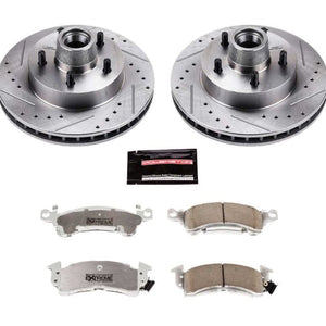 PowerStop K4539-26 71-73 fits Buick Centurion Front Z26 Street Warrior Brake Kit