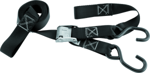 BikeMaster 100517 BikeMaster Tiedown 1-1/2 Integrated Softhook - Black