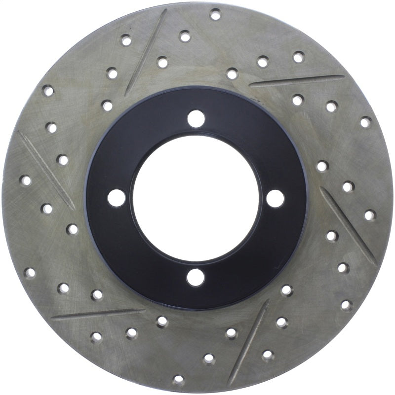 Stoptech 127.42004R Slotted & Drilled Sport Brake Rotor