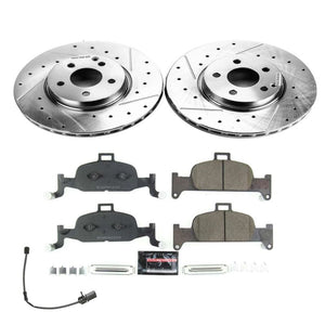 Power Stop K8551 18-22 fits Audi Q5 Front Z23 Evolution Brake Kit