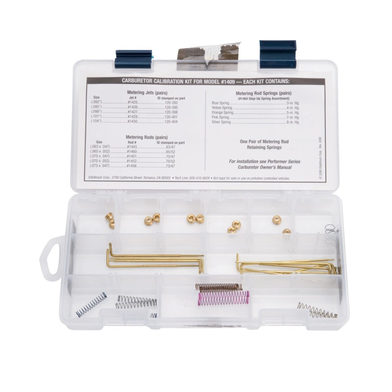 Edelbrock 1488 Jet / Rod Kit for 1409