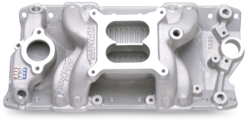 Edelbrock 7501 S/B fits Chevy RPM Air-Gap Manifold