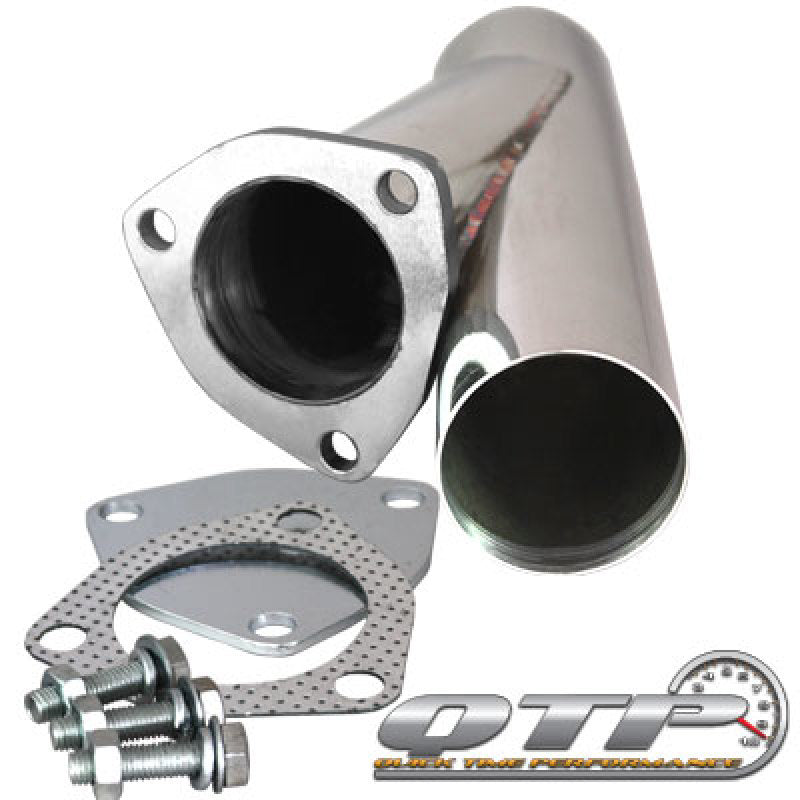 QTP 10250 2.5in Weld-On QTEC Exhaust Cutout Y-Pipe