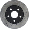 Stoptech 127.67068L 07-13 Jeep Wrangler Slotted & Drilled Left Front Rotor