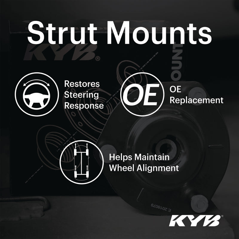 KYB SM5961 18-22 fits Hyundai Kona Strut Mount Kit - Front