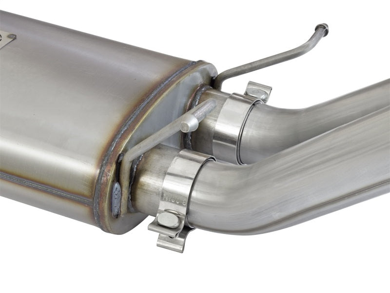 AFE 49-44071-B orce-Xp 3in CB SS Dual Exhaust w/Black Tips 09-16 fits GM Silver