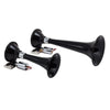 Kleinn 220 Black Dual Horn/ 13In/8In - High Impact ABS Trumpet/ Zinc Alloy Base
