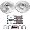 PowerStop K7371-26 15-16 fits Hyundai Genesis Front Z26 Street Warrior Brake Kit