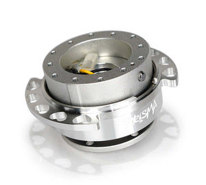 NRG SRK-222SL-SL SRK-222SL-SL Quick Release Kit - Silver Body/ Shinny Chrome