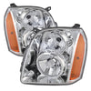 9027369 Xtune fits GMC 07-14 Yukon/Yukon Xl Crystal Headlights Chrome HD-JH-fi
