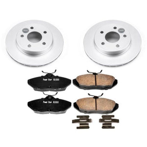 PowerStop fits Ford 93-97 Thunderbird Rear Z17 Evolution Geomet Coated Brake Kit