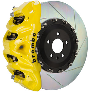 Brembo 1Q2.9614A5 Brembo 09-16 Panamera/S/4S/Turbo Front GT BBK 8 Piston Cast 412x38 2pc Rotor Slotted Type1-Yellow