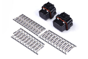 Haltech HT-030001 AMP 26 & 34 Pin 4 Row 3 Keyway Superseal Connector Set Plug &