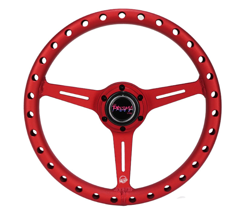 NRG RST-072-RD RST-072-RD Aluminum Light Weight Steering Wheel Extra Light -