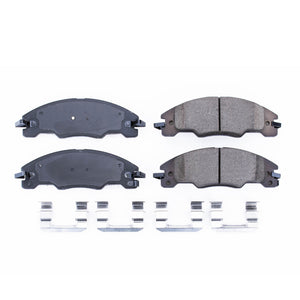 PowerStop 17 fits Ford Focus Front Z17 Evolution Ceramic Brake Pads w/Hardware