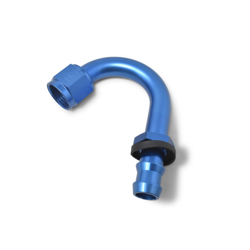 Russell 624310 Performance -8 AN Twist-Lok 150 Degree Hose End (1-1/4in Radius)