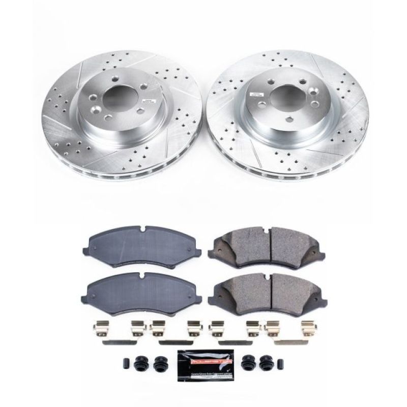 PowerStop K6719 2010 fits Land Rover LR4 Front Z23 Evolution Sport Brake Kit